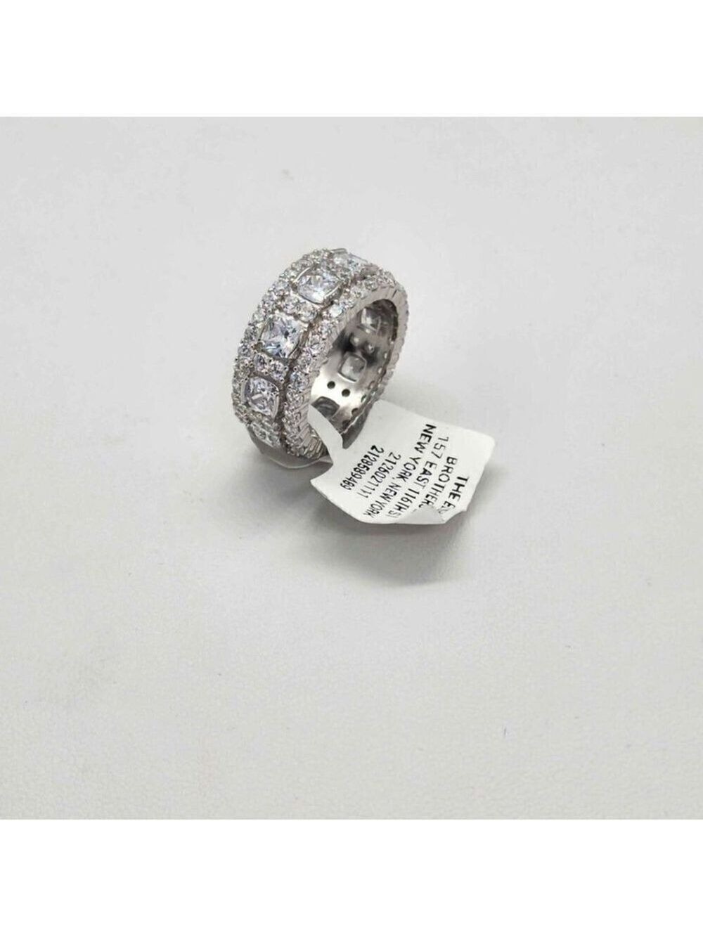 Brand New   Sterling Silver 925 Eternity Ring